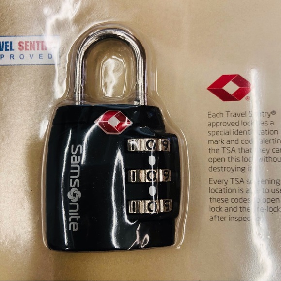 NIB Samsonite Travel Combination Lock - Picture 11 of 16